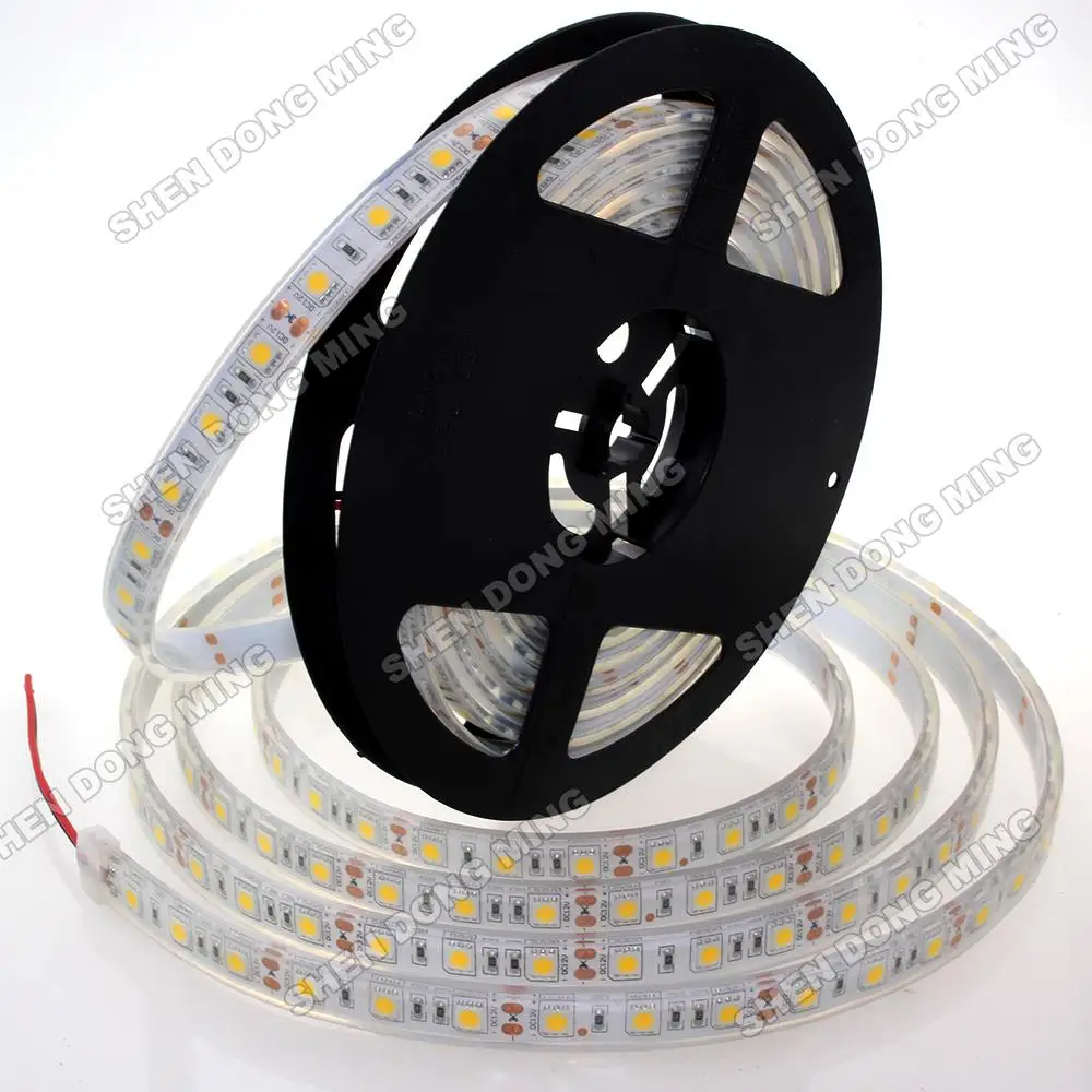 Водонепроницаемая светодиодная лента IP68 5050 12 в 10 м 300 светодиодов/5 RGB/белая гибкая