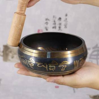 

Tibetan Bowl Singing Bowl Decorative-wall-dishes Home Decoration Crafts Decorative Wall Dishes Tibetan Singing Bowl
