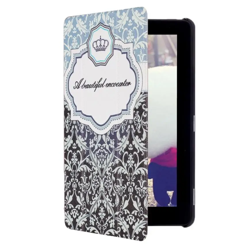 

SimpleStone Painting Leather Stand Case Cover For Amazon Kindle Fire 7'' 60304 mosunx