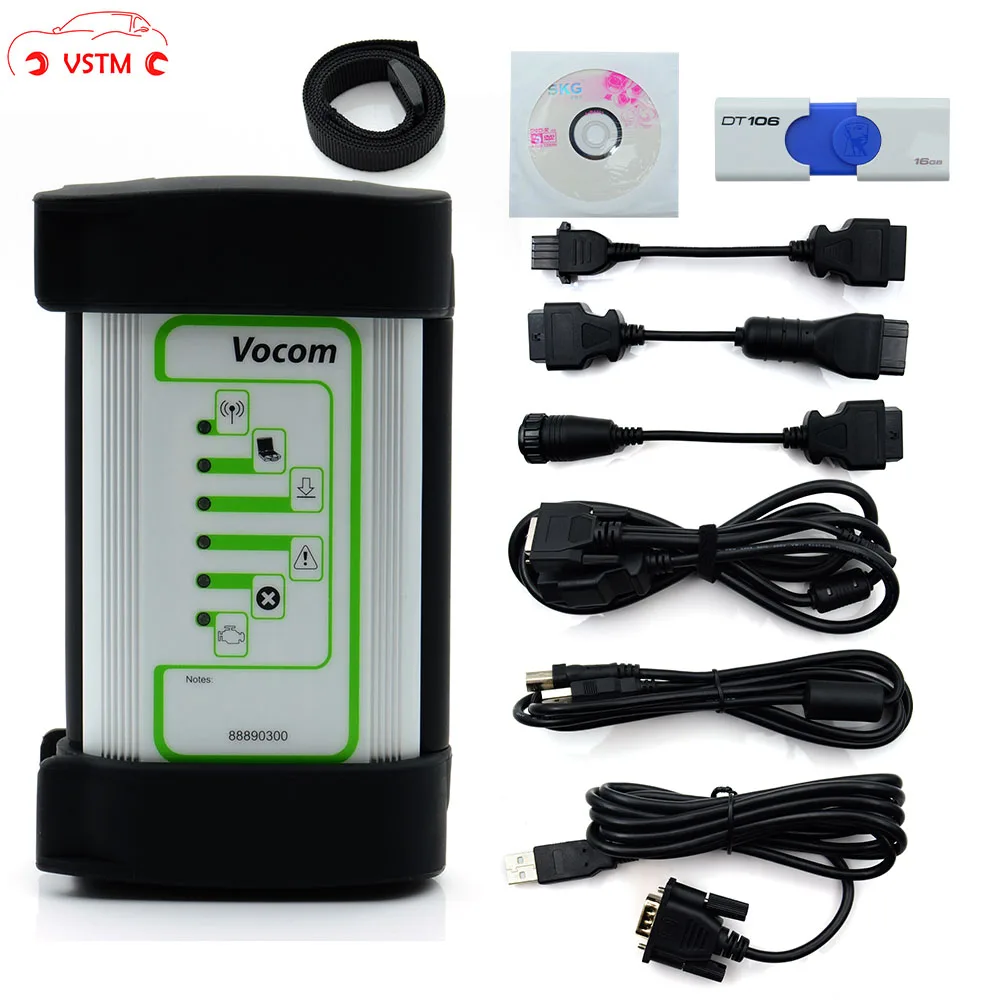 

2018 Vocom WIFI Interface For Volvo 88890300 For /UD/Mack/ For Volvo Vocom 88890300 With hdd Version For v2.5.87