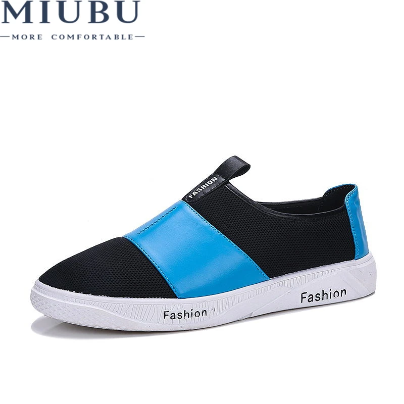 

MIUBU Top Quality Sumemr Men's Casual Shoes Man Canvas Shoes Big Size Fashion Men Loafers Breathable Canvas Shoes