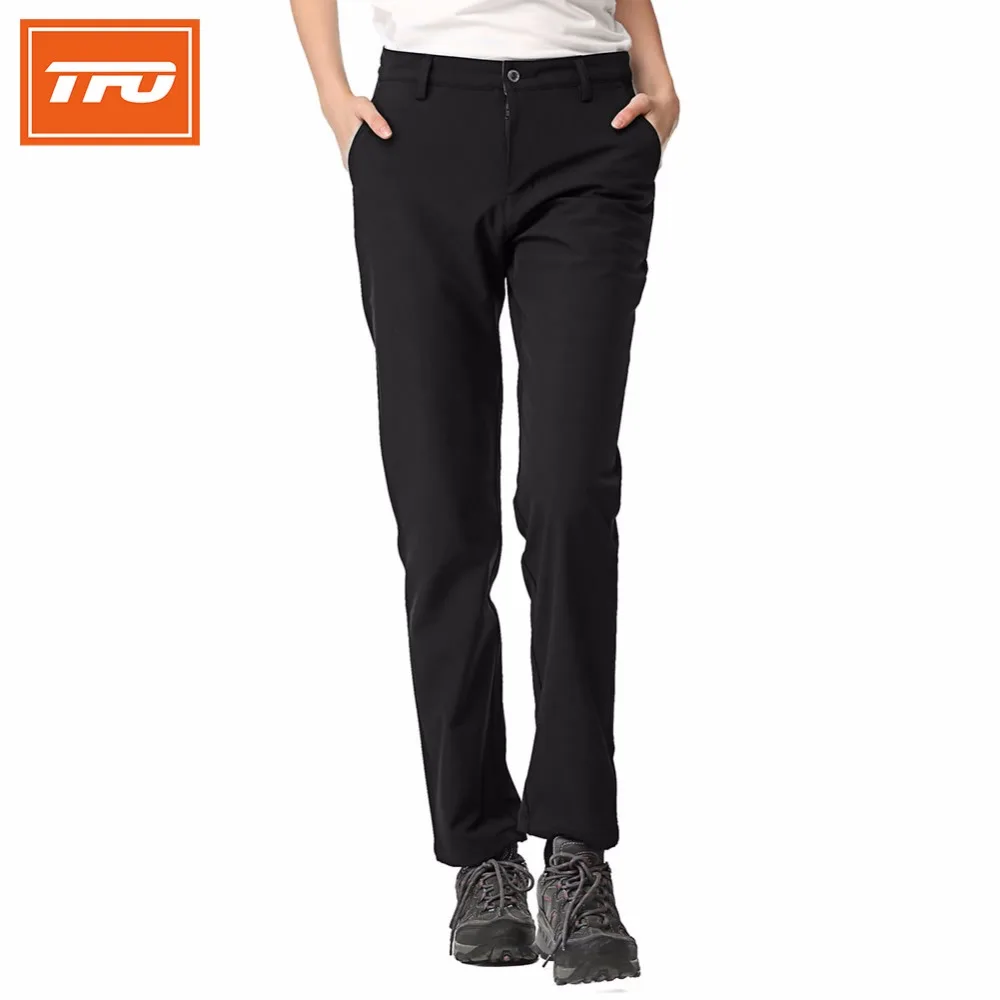 TFO Softshell Pants Women Waterproof Breathable Sport Pan Windproof Ski