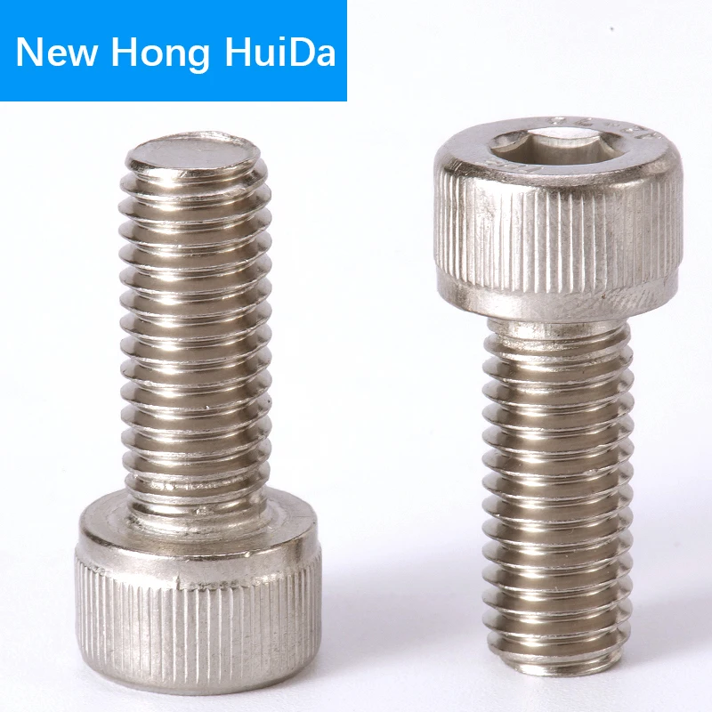 

DIN912 Hex Head Socket Cap Screws Hexagon Thread Metric Machine Allen Bolt 304 Stainless Steel M8