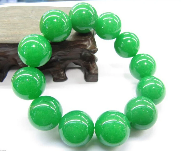 Free Shipping ++++++++Fine Chinese Jadeite Bracelet / Beads Link