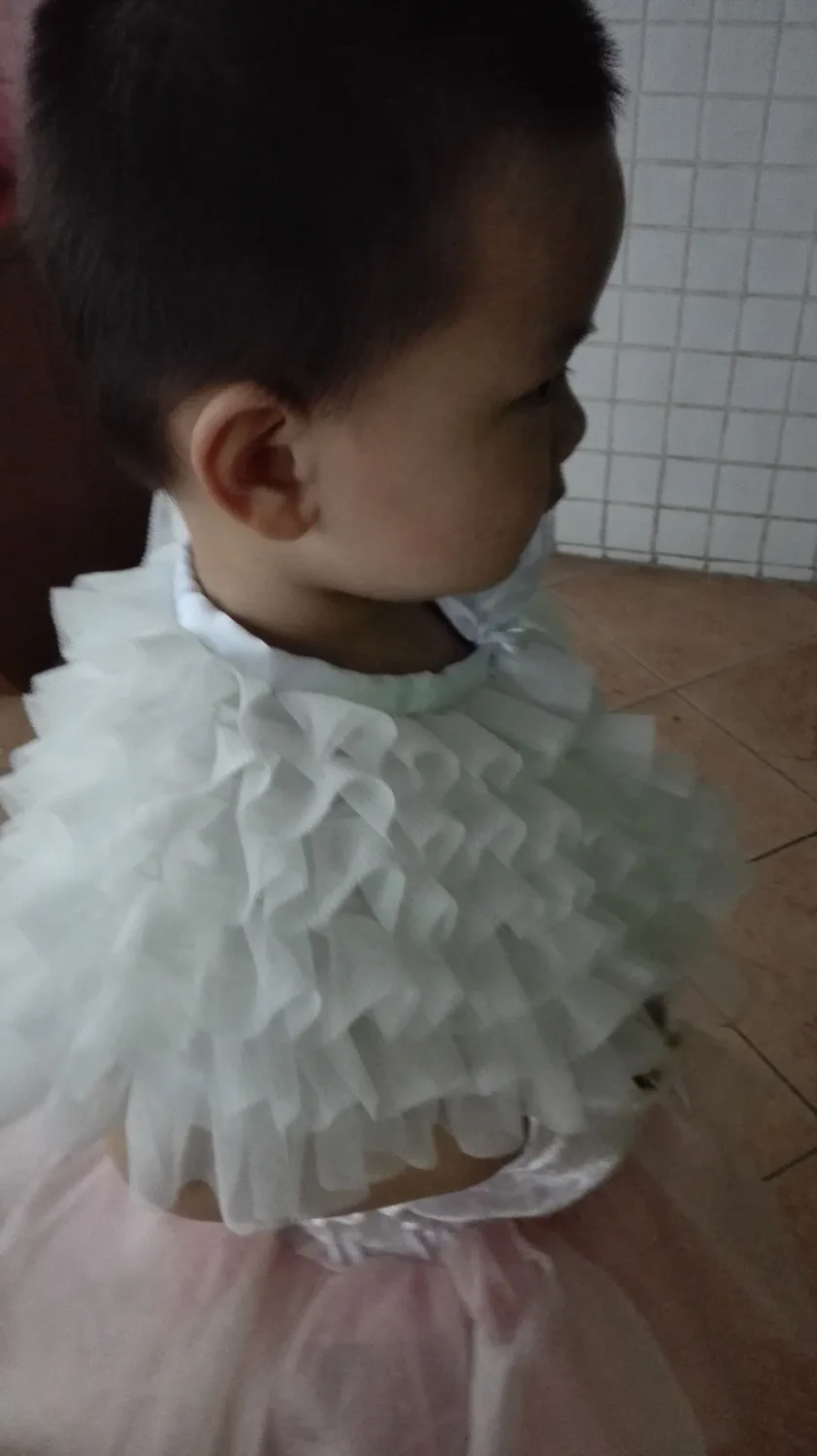 

Multi-layer Baby Girls' tulle cape for special occasion or photo shooting #GNC15003