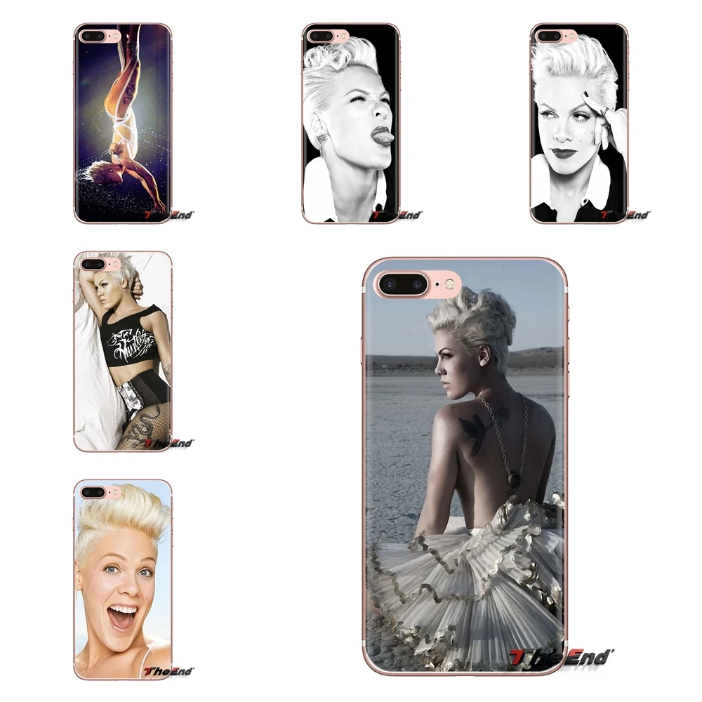 Для Huawei G7 G8 P7 P8 P9 P10 P20 P30 Lite Mini Pro P Smart Plus 2017 2018 2019 чехол из ТПУ розовый P! nk Alecia Beth Moore