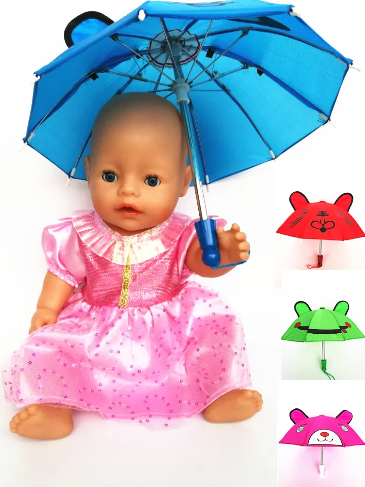 2017 new doll Accessories Handmade Doll's Umbrella For American Girl 18
