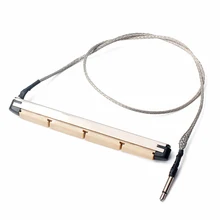 Bridge Transducer Under Saddle Ceramic Piezo Pickup Stringed Instruments for 4 String Acoustic Guitars Bass Musical Instruments Bridge Transducer Under Saddle Ceramic Piezo Pickup Stringed Instruments for 4 String Acoustic Guitars Bass Musical Instruments