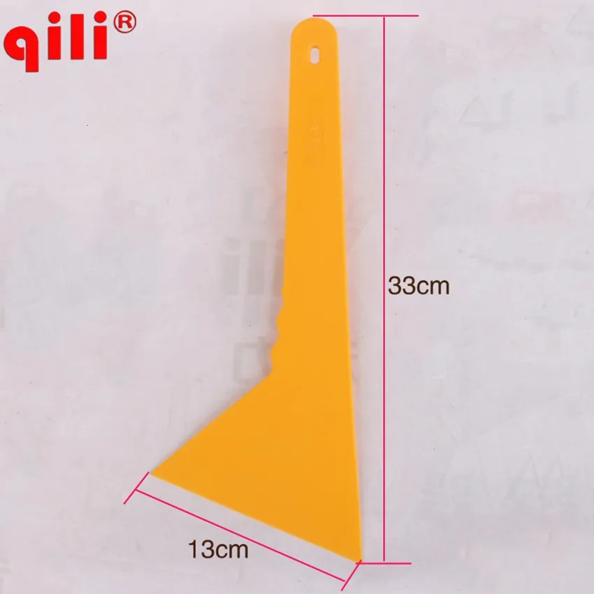 QILI-45, два цвета, длинная ручка, автомобильная пленка, инструмент, виниловый скребок, инструменты, высокая термостойкость