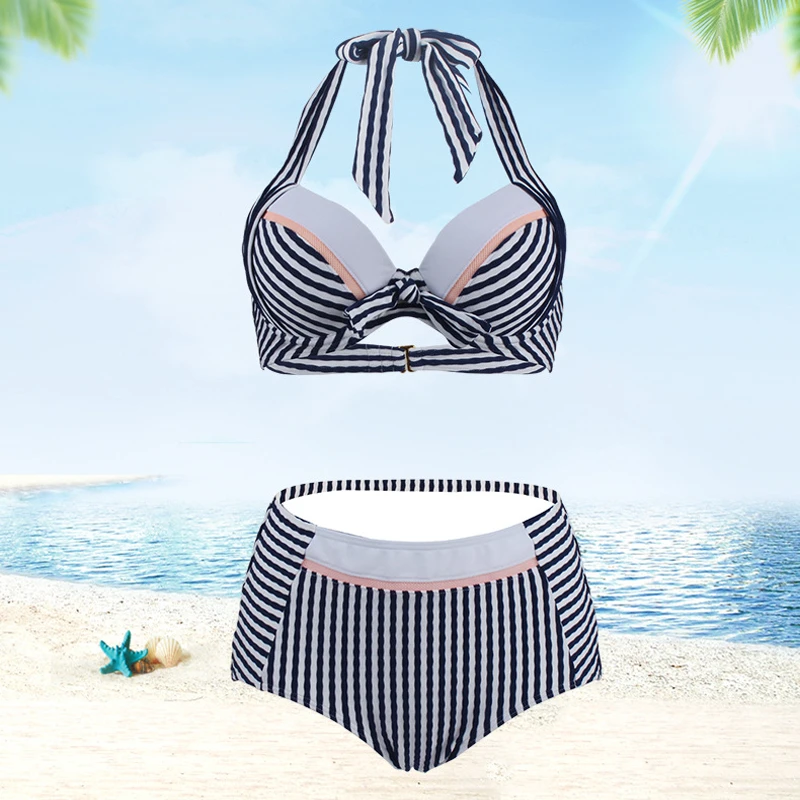 

2019 Sexy Plus size Swimming Suit For Women Swimsuit Bikini Push Up Monokini Swimsuits Bath Suit 2 Pieces Maillot De Bain Femme