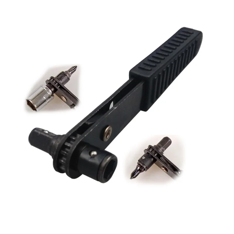 mini flexibilní rohatkový klíč klíč ráčna rukojeť zásuvka - Příslušenství elektrického nářadí - Fotografie 1