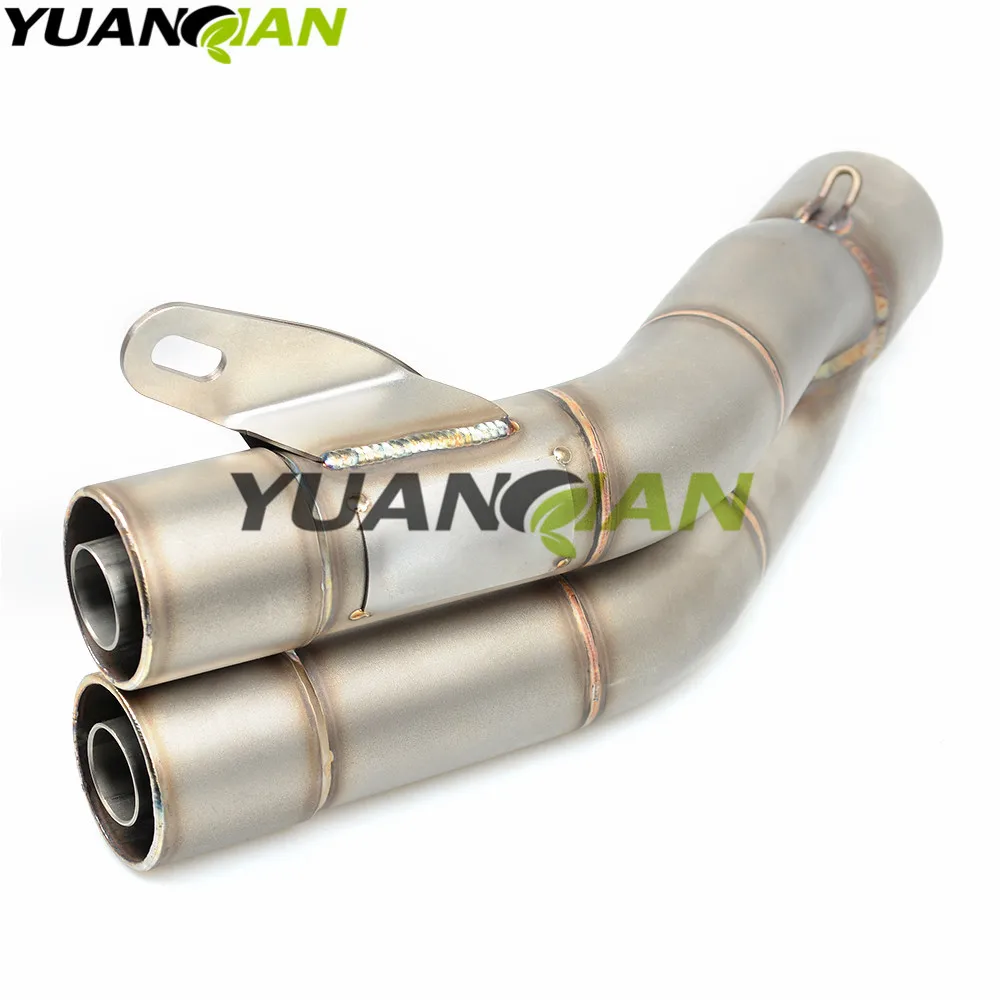 

Laser Marking 36MM/51MM Motorcycle Exhaust Pipe Moto Escape Muffler Pipe For KTM benelli bn600 bn300 bj300 bj250 BJ600 BNT300