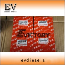 N04C N04CT piston ring set S1304-E0040 para Hino Caminhão ou marinha