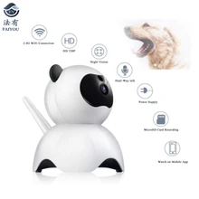 New Pet WIFI Mini Cute Camera IP P2P CCTV Cam H 264 Real Time Remotely Monitoring