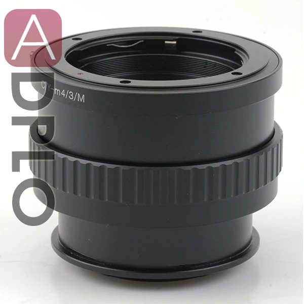 Adjustable Focusing Macro-Infinity Adapter suit for Contax Yashica C/Y Lens To Micro 4/3 Camera GM1 GX7 E-M10  E-P3