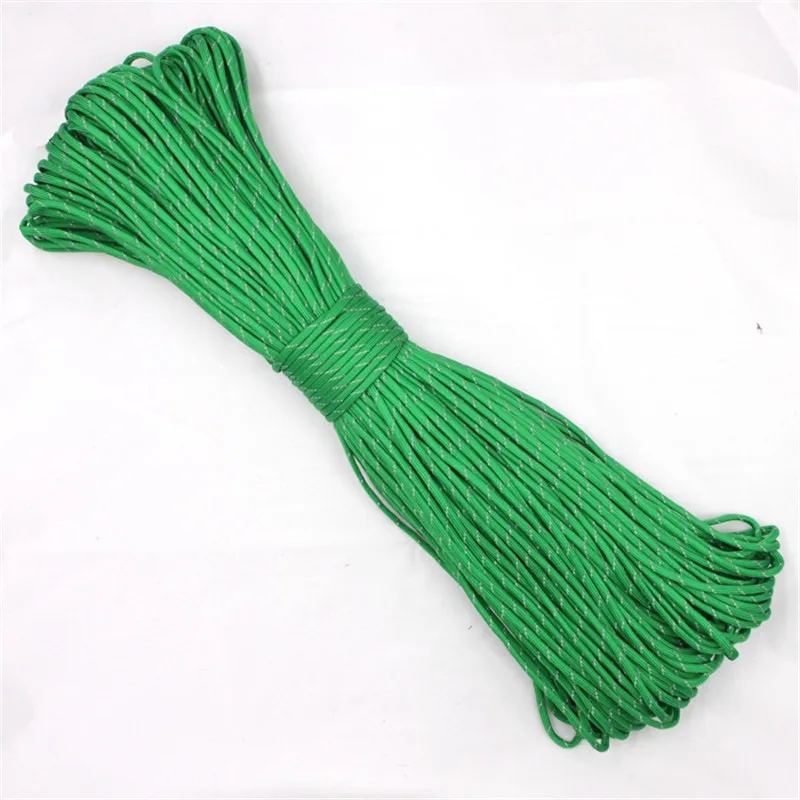 Paracord 550 حبل في الهواء الطلق 4 ملليمتر 50ft Paracord 550 حبل في الهواء الطلق 4 ملليمتر 50ft