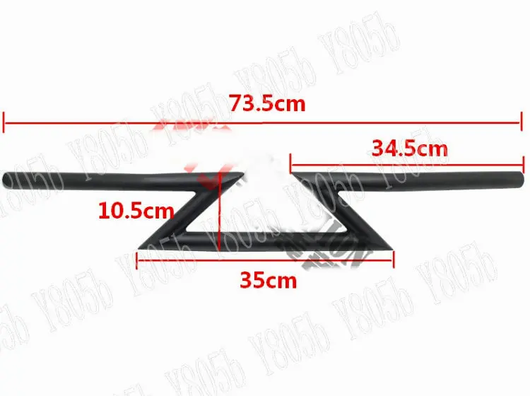 Мотоцикл Драг руль 7/8 &quot22 мм Z бары для Honda Shadow ACE Steed VLX 400 600 1100 DLX VTX1300 1800 Magna VF 250