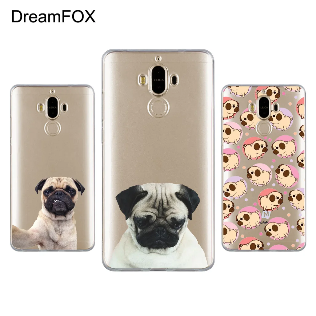 

DREAMFOX L025 Cute Dog Soft TPU Silicone Case Cover For Huawei Mate G 7 8 9 10 Nova 2 Lite Pro Plus