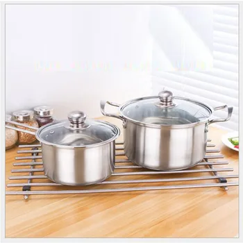 

1 soup pot milk pot pan kitchen cooking induction gas universal boiler cookware double single handle pot