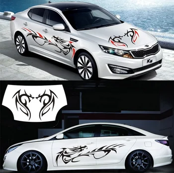 

Customizable High-grade Car Body Stickers Car Styling Grace Simple Waterproof Vinyl Fresh No Color Fading Durable