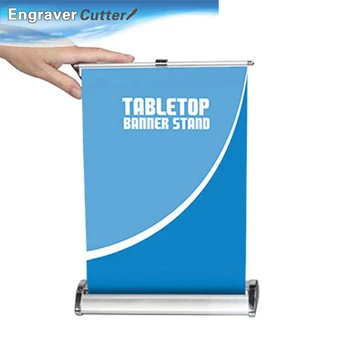 

5PCS/PACK, Table Top Roll Up Promotion Trade Show Display Banner Stand (8" W x 12" H), Stand Only