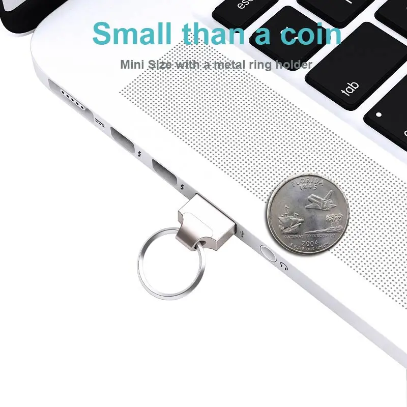 Ingelon Hot Sale Super mini Usb Flash 32gb metal USB Flash Drive 32 GB Person pen drive Personalized USB Key for pc Dropshipping (3)