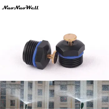 

6pcs NuoNuoWell 1/2" 360 Degree Angle Refractive Micro Sprinkler Garden Plant Sprinkling Irrigation Spray Nozzle Mist sprayer