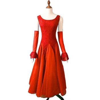 

lace standard dance dress dance wear ballroom waltz dress rumba costumes woman ballroom dress for ballroom dancing waltz