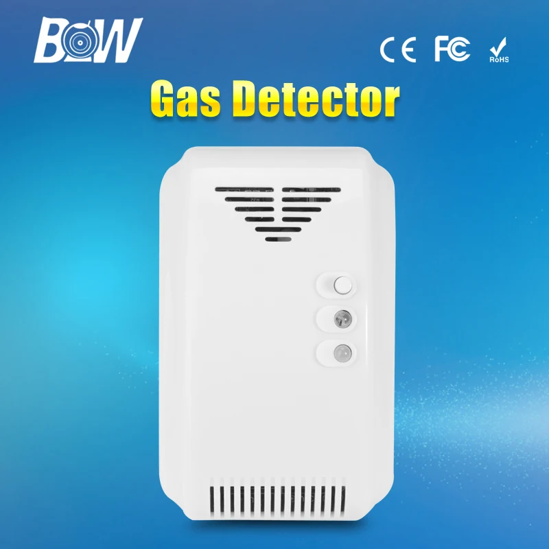 High Sensitive Wireless Wifi Gas Detector Automatic Alarm Sensor Cam