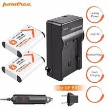 2Pcs NP-BX1 NP BX1 NPBX1 Battery Rechargeable Camera Li-ion Battery+Car charger+charger For Sony DSC-RX100 RX100 HDR-AS15 L20 2Pcs NP-BX1 NP BX1 NPBX1 Battery Rechargeable Camera Li-ion Battery+Car charger+charger For Sony DSC-RX100 RX100 HDR-AS15 L20