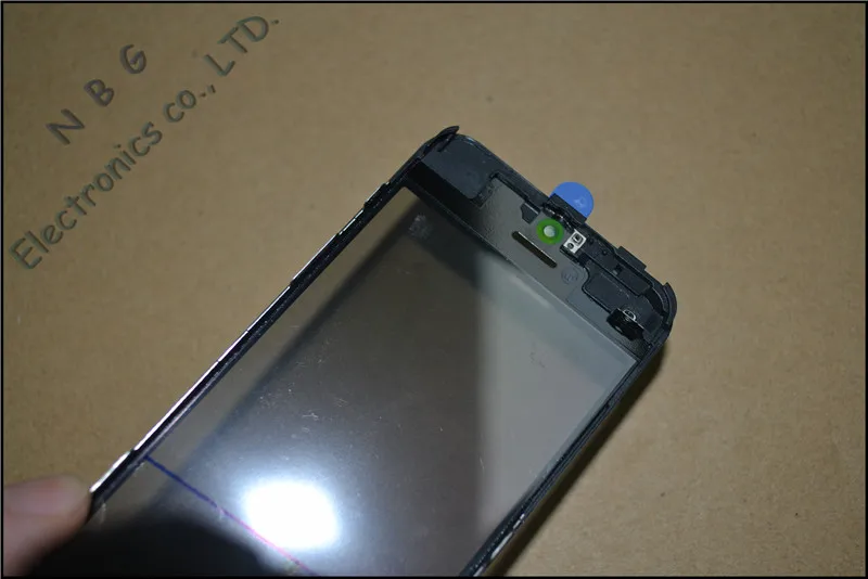 10 шт. лучшее Переднее стекло с рамкой для iPhone 5 5s 5c 6 6s 7 plus oca поляризатором 4 в 1 ЖК