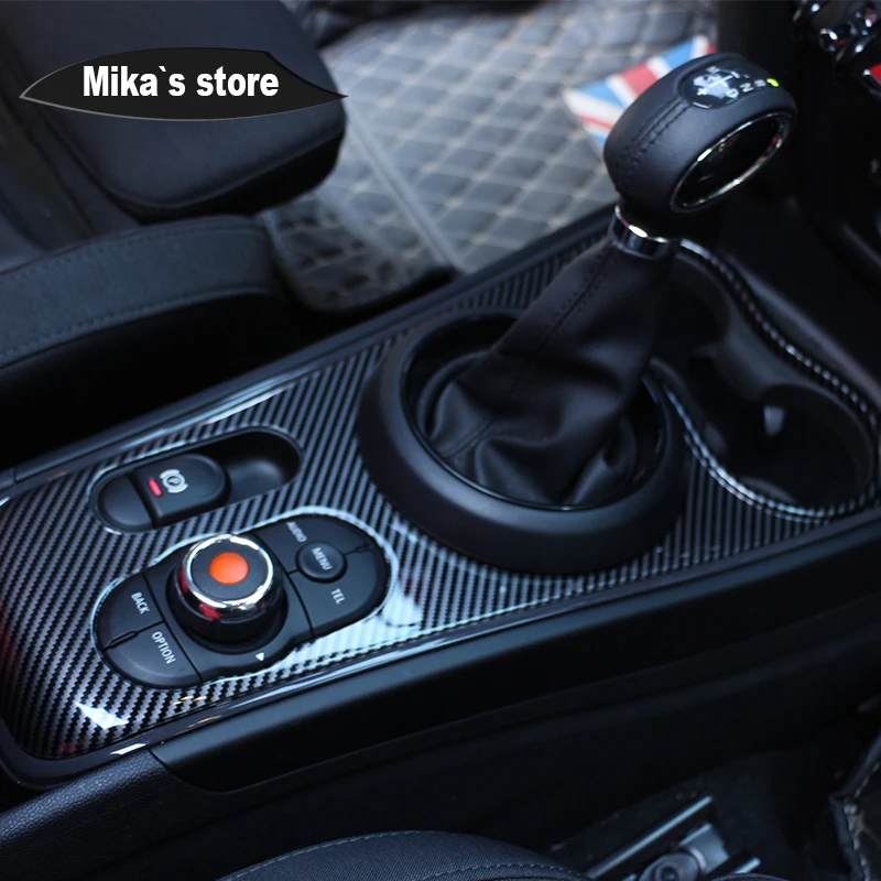 Hot sale indoor center console shift pannel abs protected cover for mini cooper F60 countryman car accessories sticker cover