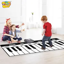 Распродажа! Пианино клавиатура одеяло портативные клавиатуры Танцы коврик музыкальные игрушки раннее образование инструмент игрушки 17