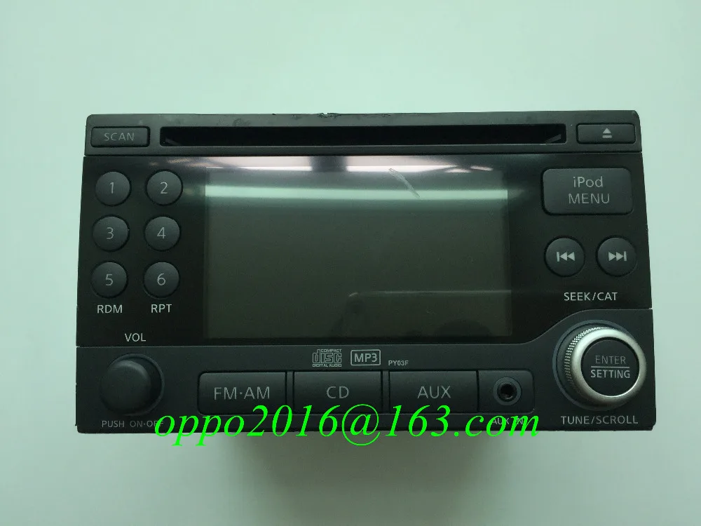 

28185 ZT50B Matsushita CQ-JN2863VD for 2009-2012 Sentra IPOD Radio CD MP3 player AUX PY03F 28185-ZT50B