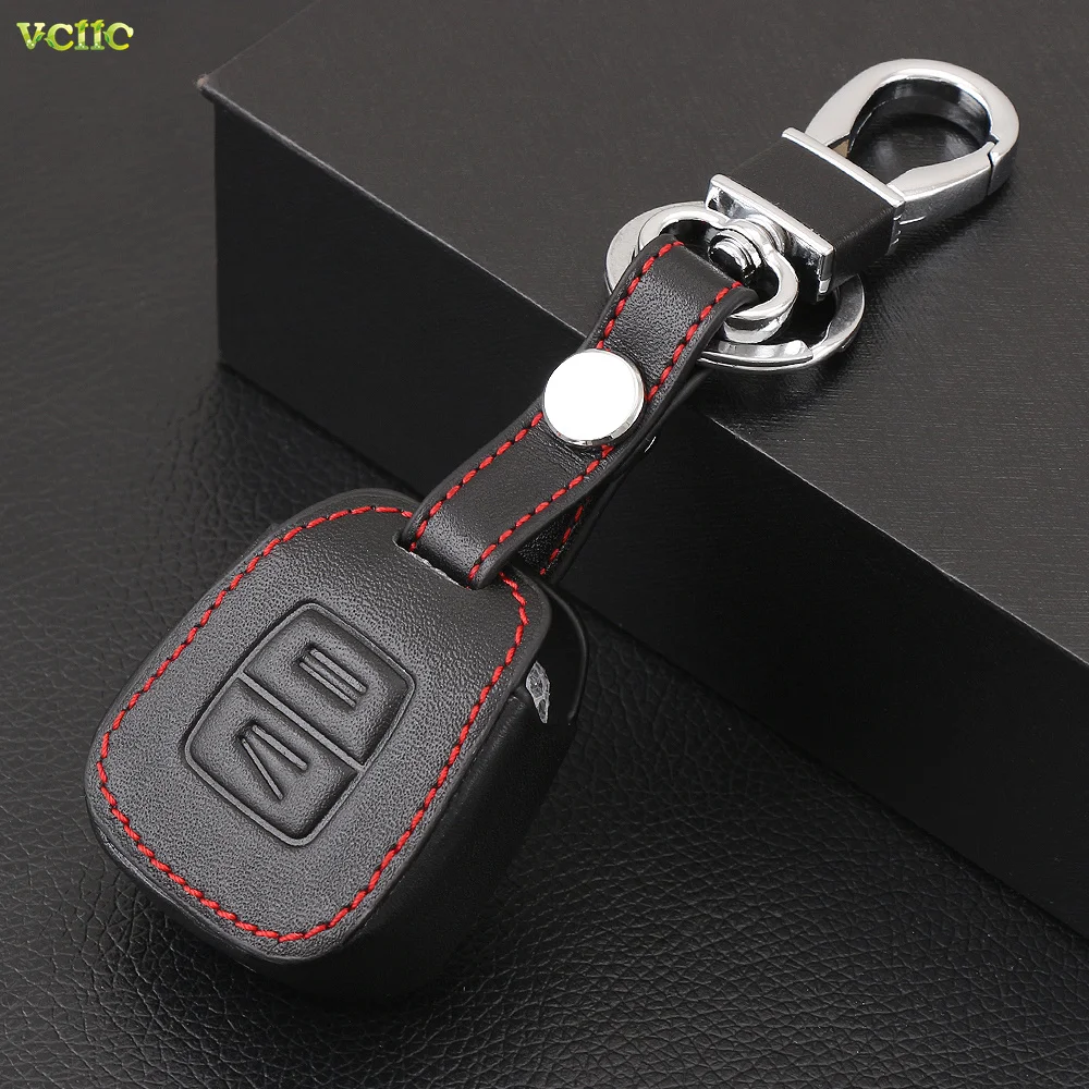 Car Styling ,High Quality Car keychain leather car key cover For