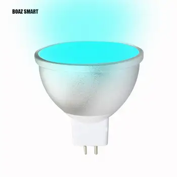 

Boaz Smart Light Bulb MR16 5W Bluetooth Mesh RGBCW LED Spotlight Works with Amazon Alexa and Google home