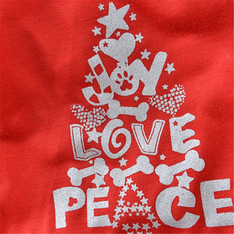 1 шт. Рождество зима теплая с красным Щенок платье юбка Pet Санта Клаус одежда с милым бантом Костюм на свадьбу и праздник одежда