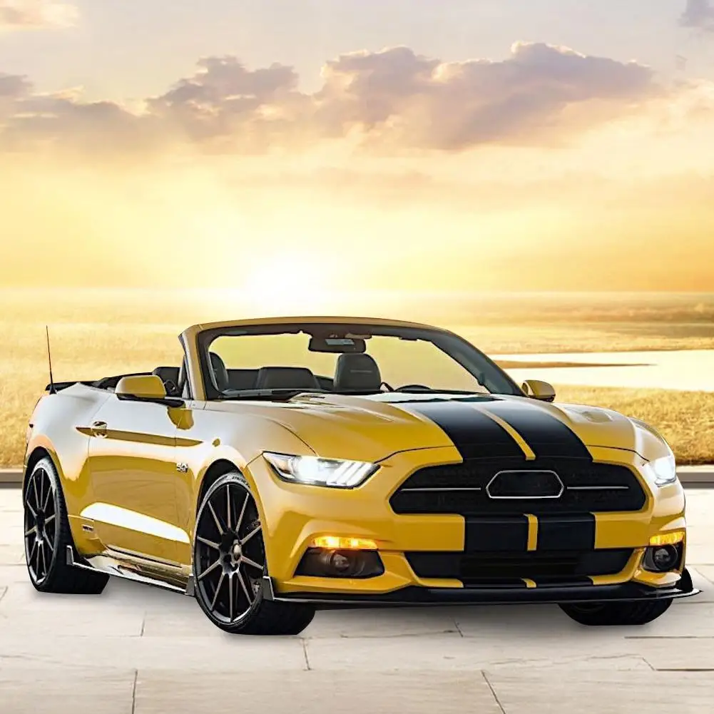 DUAL RACING STRIPES VINYL DECAL STICKER AUTO RALLY GRAPHICS