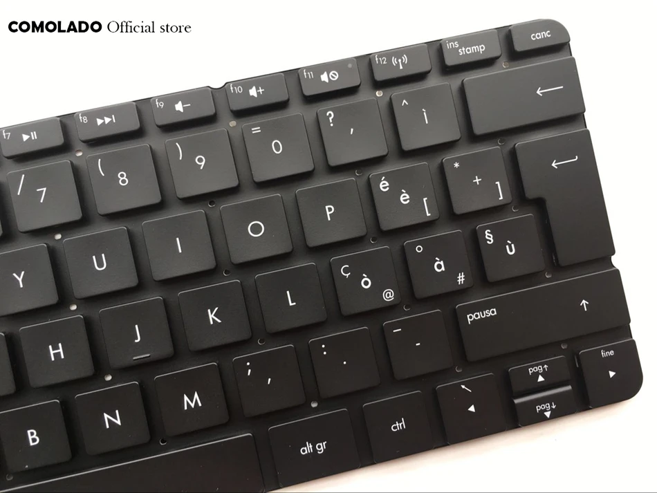 Это итальянская клавиатура для HP ENVY X2 11 G000 G100 черная большая клавиша
