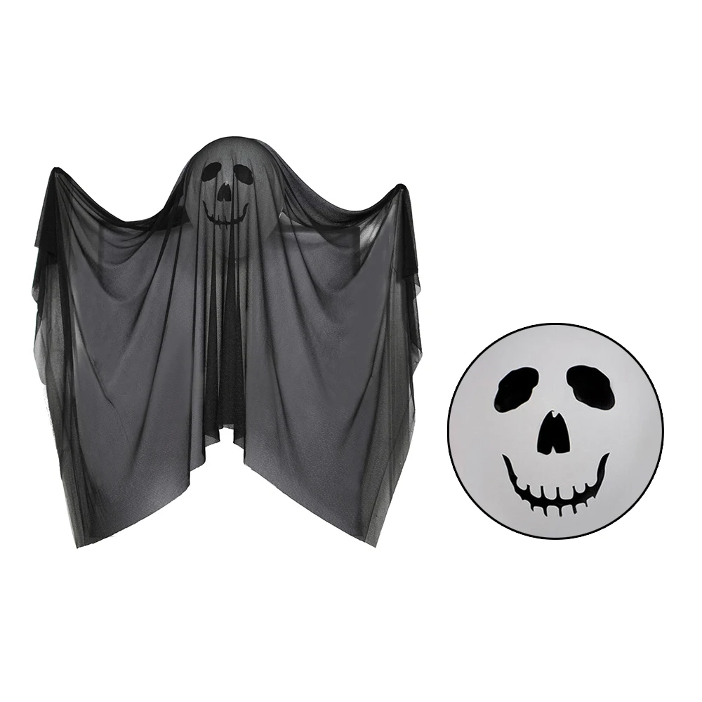 

1set Cloak ghost Halloween Decor Balloon Inflatable Air Ball Halloween Outdoor Party Decor Latex Balloon