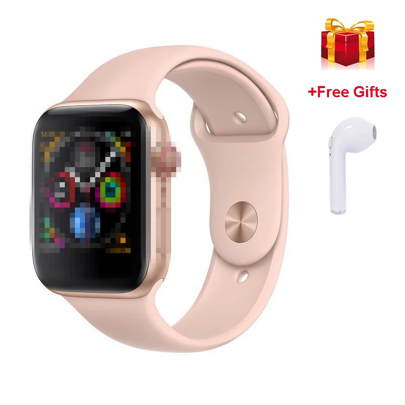 

IWO 8 Smartwatch+i7 Earphone/set ECG Monitor 44mm Case Answer Call Wristwatch Support SMS Synchroniza Watch Reloj for iPhone 6