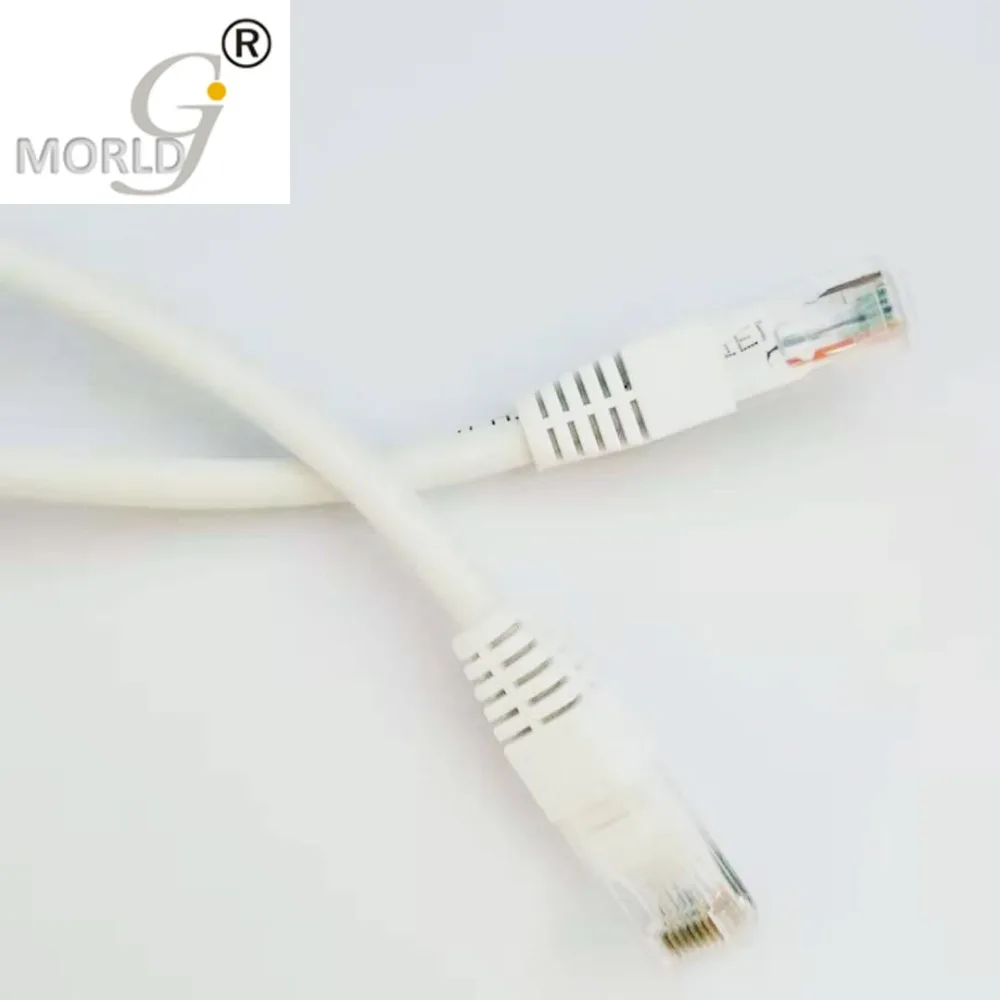 white color 0.2M Hot Sells CAT6 UTP Round Cable Cables 20cm