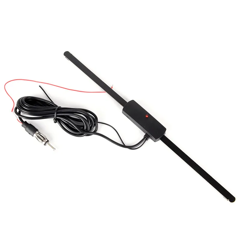 

1pc 28cm Universal Car Aerial Antenna Windshield Electric Radio 12V FM/AM Automatic Aerial