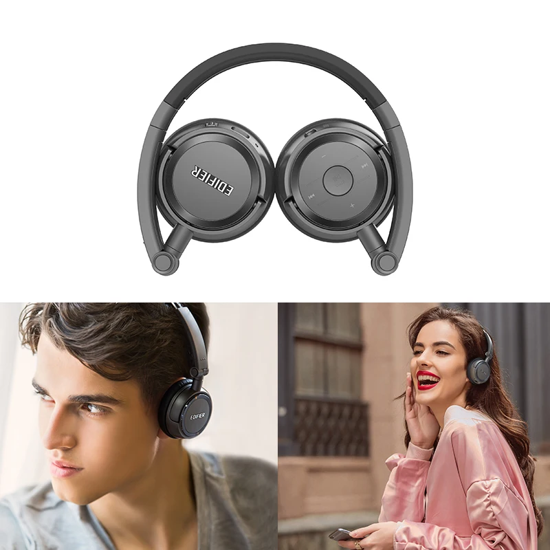 EDIFIER W675BT Bluetooth наушники HIFI на ухо Автоматическое шумоподавление 4 1 гарнитура с