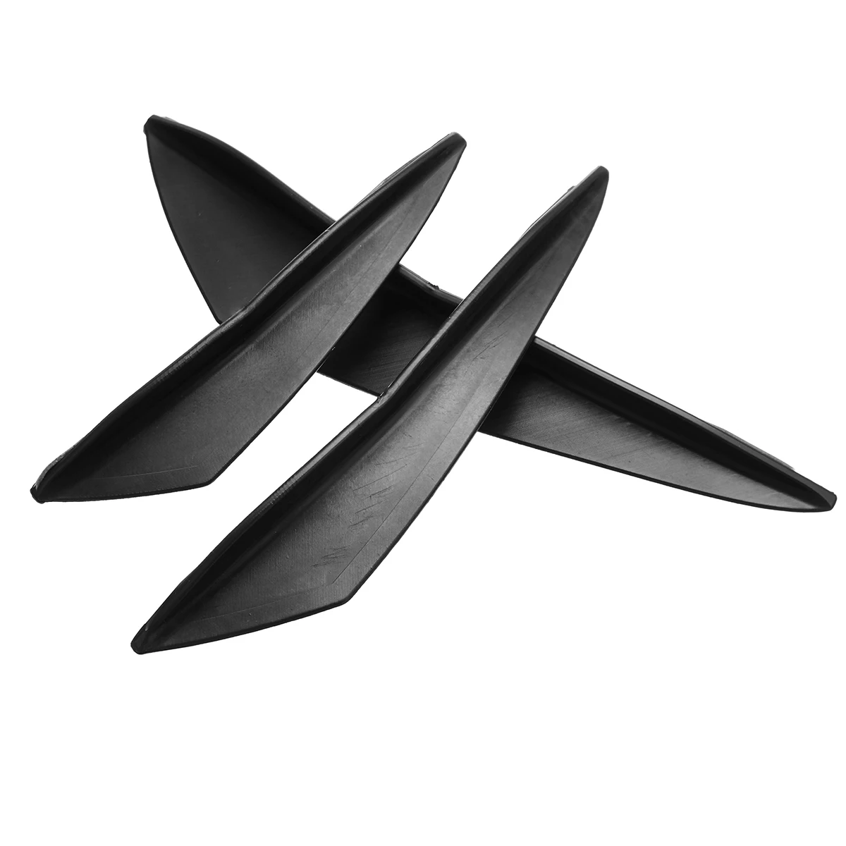 6 piezas Universal de fibra de carbono para coche/parachoques delantero automático aletas Spoiler Canards reajuste partes exteriores parachoques 6 piezas Universal de fibra de carbono para coche/parachoques delantero automático aletas Spoiler Canards reajuste partes exteriores parachoques
