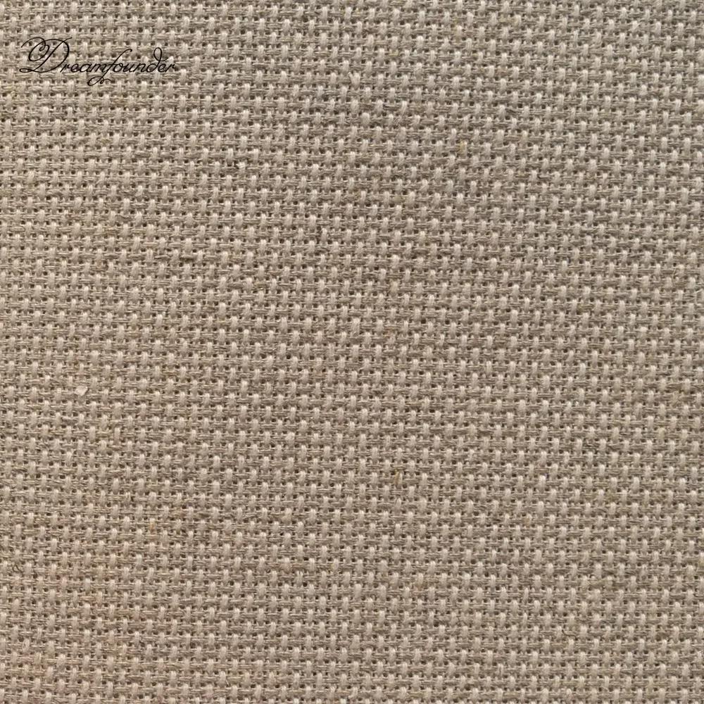 

New arrival 25x25cm linen 14ct cross stitch fabric aida coth canvas DIY handmade needlework sewing craft supplies craft