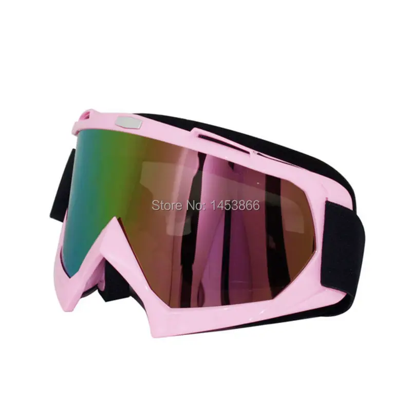 pink motocross goggles