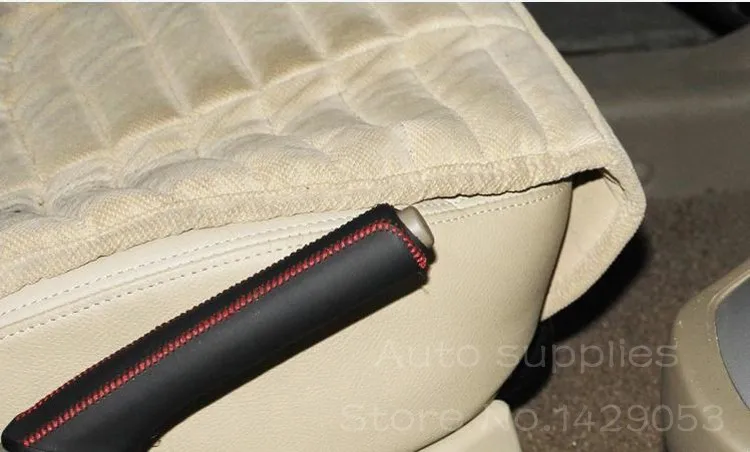 Чехол для hyundai Tucson ручной тормоз крышка из натуральной кожи DIY Автомобильный Стайлинг авто принадлежности украшение интерьера