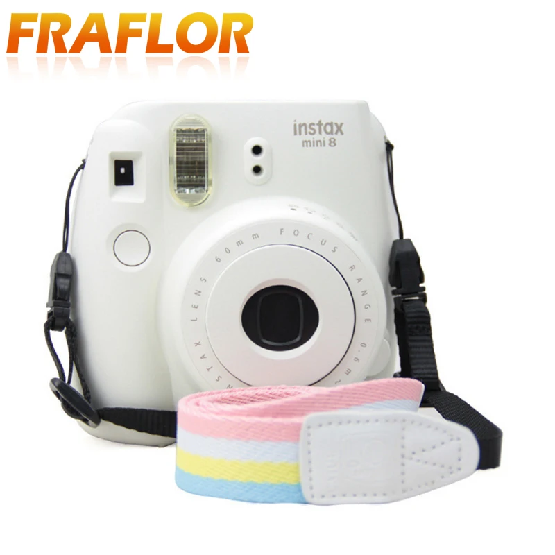 Для моментального фотоаппарата Polaroid фотоаппарата моментальной печати Fujifilm Instax Mini9/25/70 90 Универсальный Красочные Камера лямками веревка для зеркальной однообъективной камеры Камера аксессуары