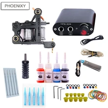 Набор для стартера, набор для татуировки, набор чернил для татуировки, набор для перманентного макияжа, инструменты, боди-арт тату-иглы, набор для татуировки